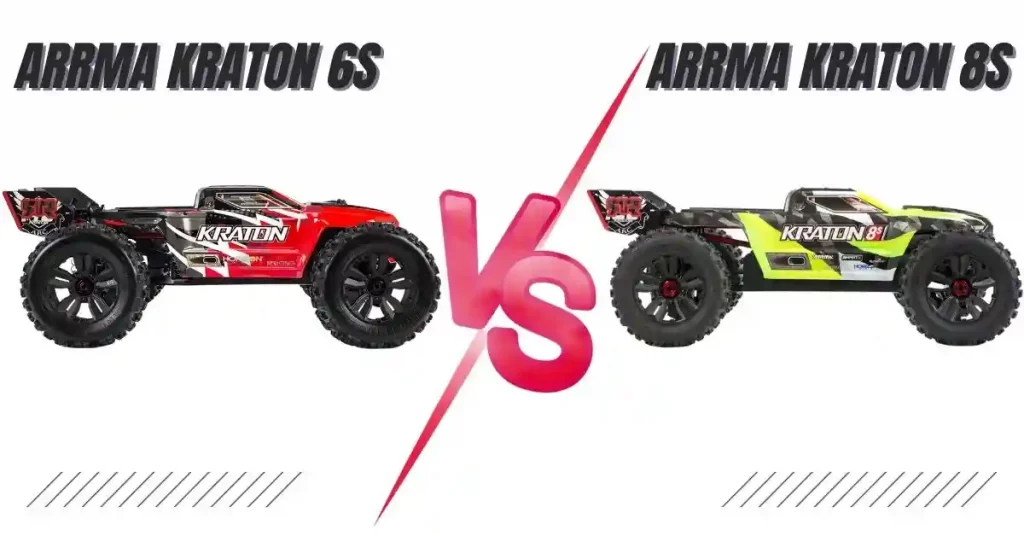 ARRMA Kraton 6S vs 8S