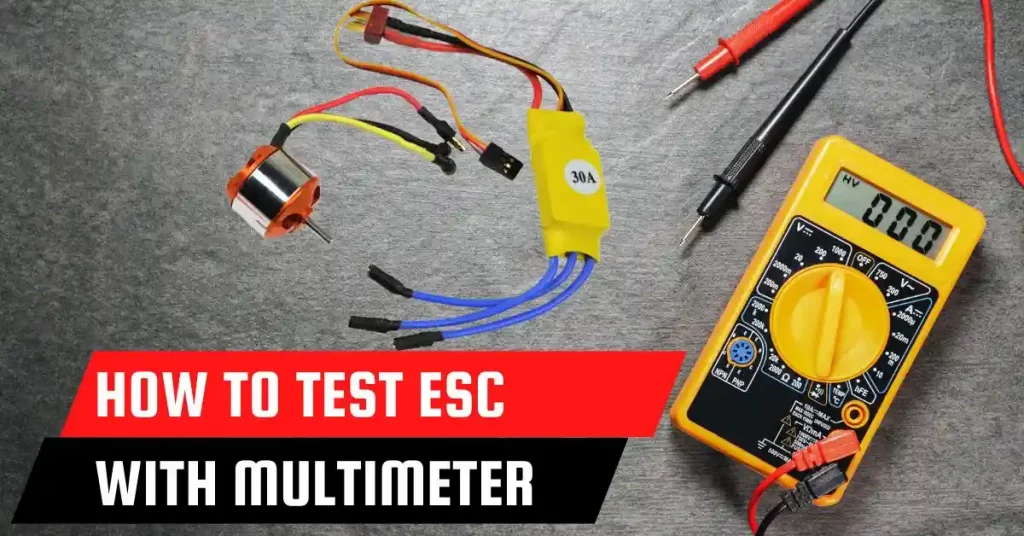 how to test esc with multimeter