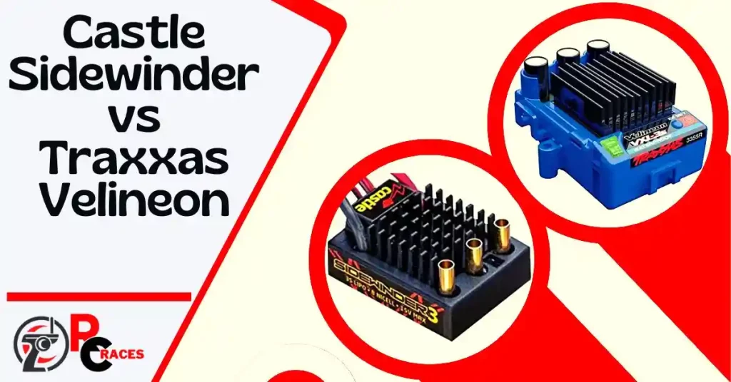 Castle Sidewinder vs Traxxas Velineon