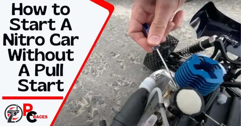 how to start a nitro car without a pull start