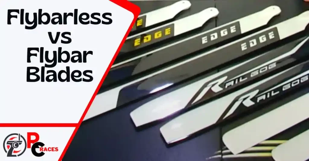 Flybar vs. Flybarless blades