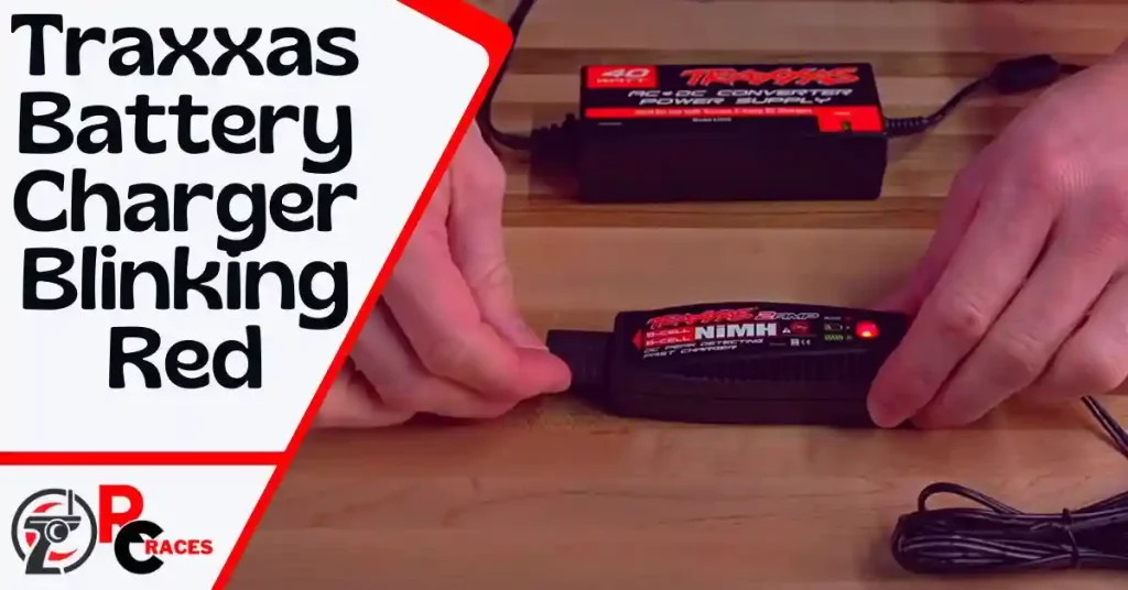Traxxas battery charger blinking red