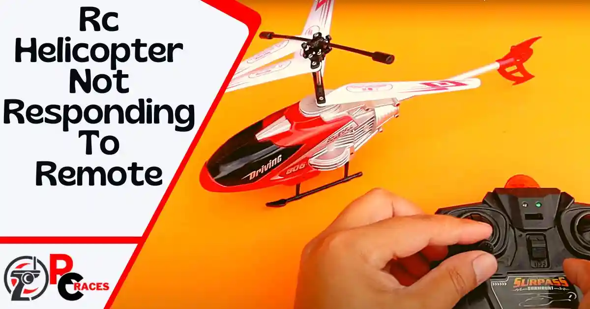rc helicopter not responding to remote