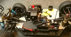 Gas-powered RC inside